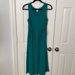 Athleta echo emerald midi dress